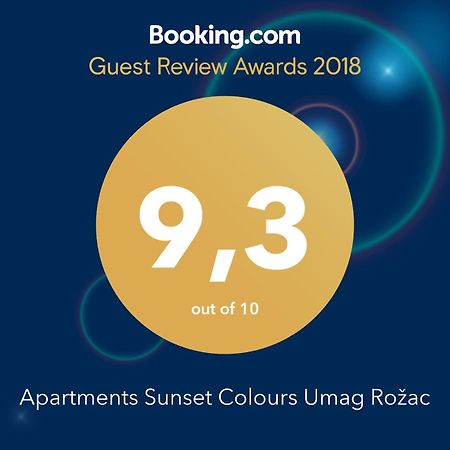 Apartments Sunset Colours Umag Rozac Екстериор снимка